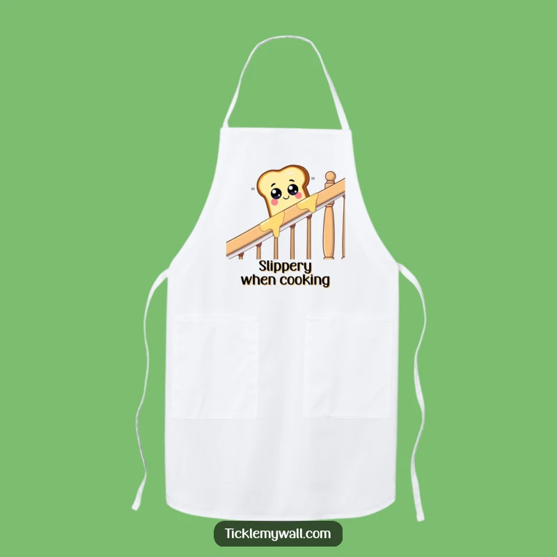 Funny Googly Eyed Toast Apron: Hilarious Kitchenwear for Breakfast Chefs
