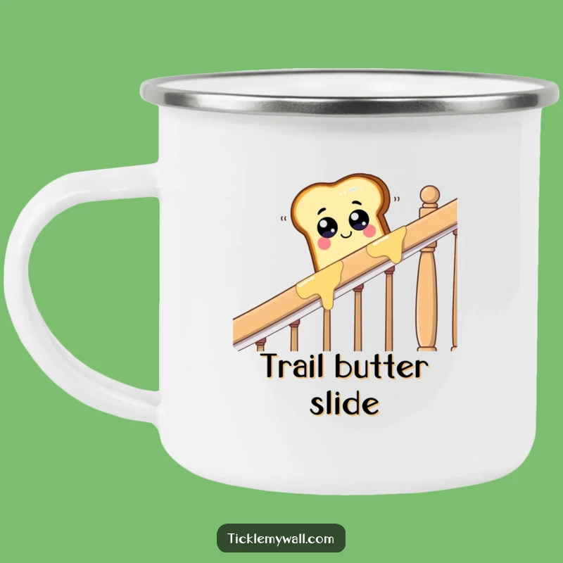Funny Googly Eyed Toast Camping Mug: A Hilarious Breakfast Companion