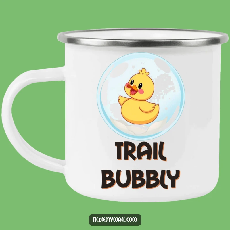 Funny Rubber Ducky Camp Mug: Bubbly Adventure Drinkware, Great Funny Gift