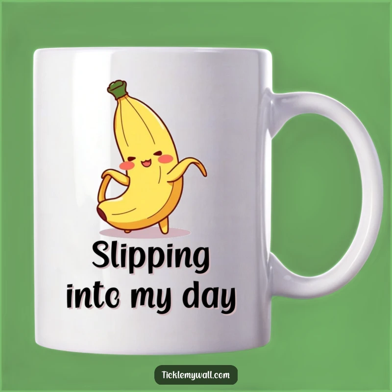 Funny Slipping Banana Peel Mug A Hilarious Gag Gift for Clumsy Friends