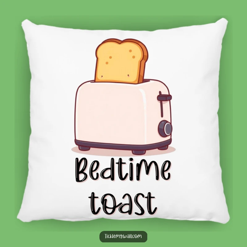 Funny Toast Pillow: Cozy Breakfast Mishap, Comfy Funny Gift!
