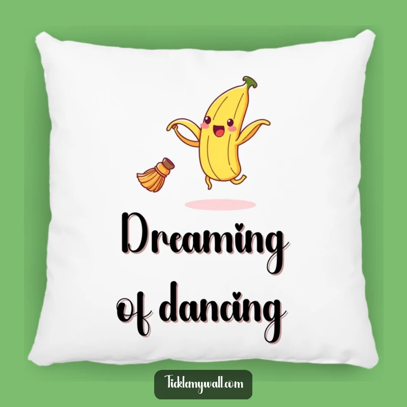 Funny Dancing Banana Peel Pillow - Snuggle Up with Groovy Cartoon Comfort!
