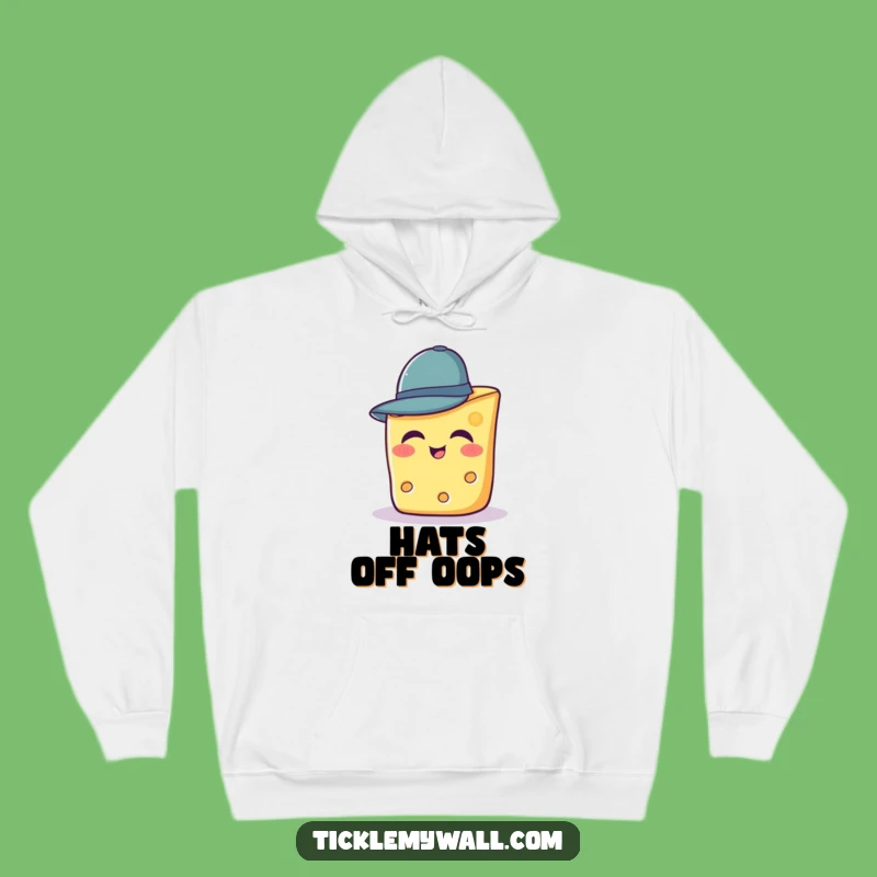 Cozy Funny Cheese Hat Hoodie: Warm Giggle Wear, Perfect for Funny Gifts