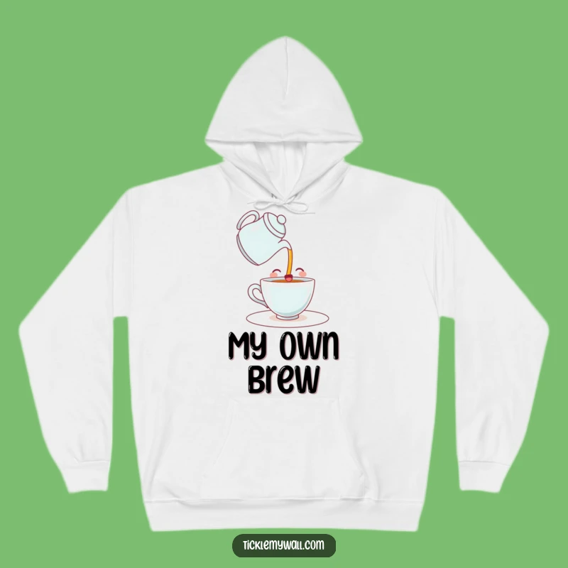 Funny Happy Teacup Hoodie: Cozy Comfort & Self-Pouring Humor