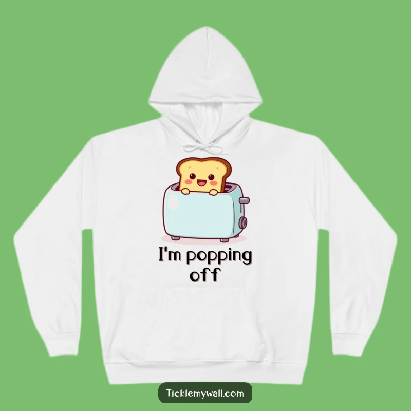 Funny Toast Hoodie: Cozy Mornings with a Pop!, A Hilarious Gift