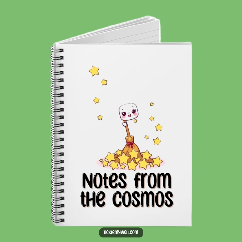 Funny Happy Broom Notebook: Jot Down Magical Thoughts with Whimsical Flair