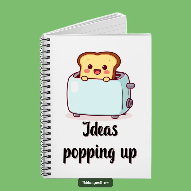 Funny Toast Notebook: Jot Down Ideas with Morning Excitement