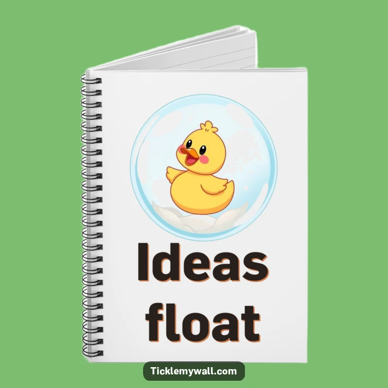 Funny Rubber Ducky Notebook: Bubble Ride Journal, Ideal for Funny Gifts