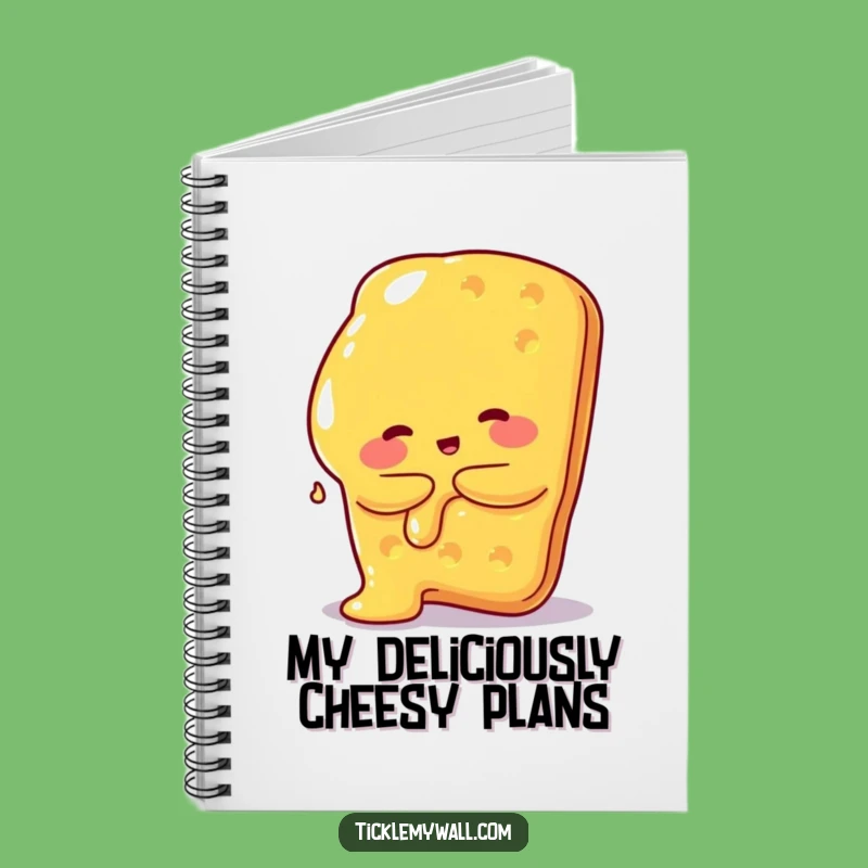 Funny Cheese Cracker Notebook: Jot Down Delicious Ideas