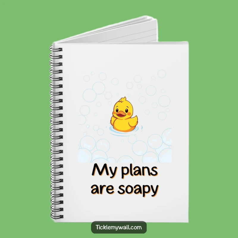 Funny Confused Duck Bubble Maze Notebook: Jot Down Puzzling Thoughts!