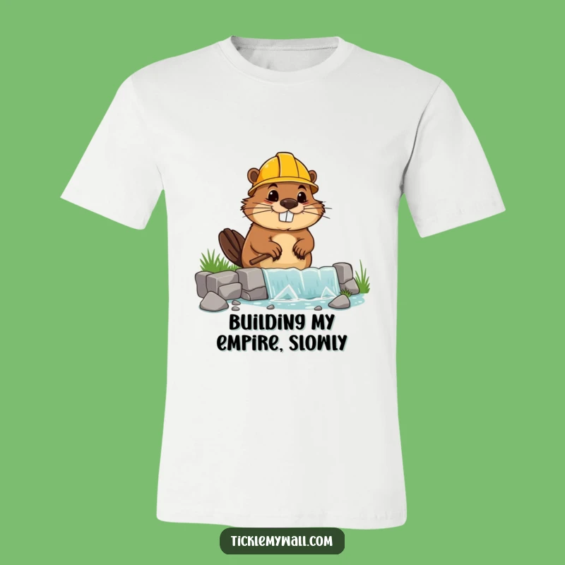 Funny Beaver Builder T-Shirt - The Perfect Funny Gift for DIY Enthusiasts!