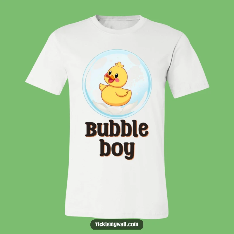 Funny Rubber Ducky Bubble Adventure T-Shirt: Joyful Ride, Hilarious Gift Idea